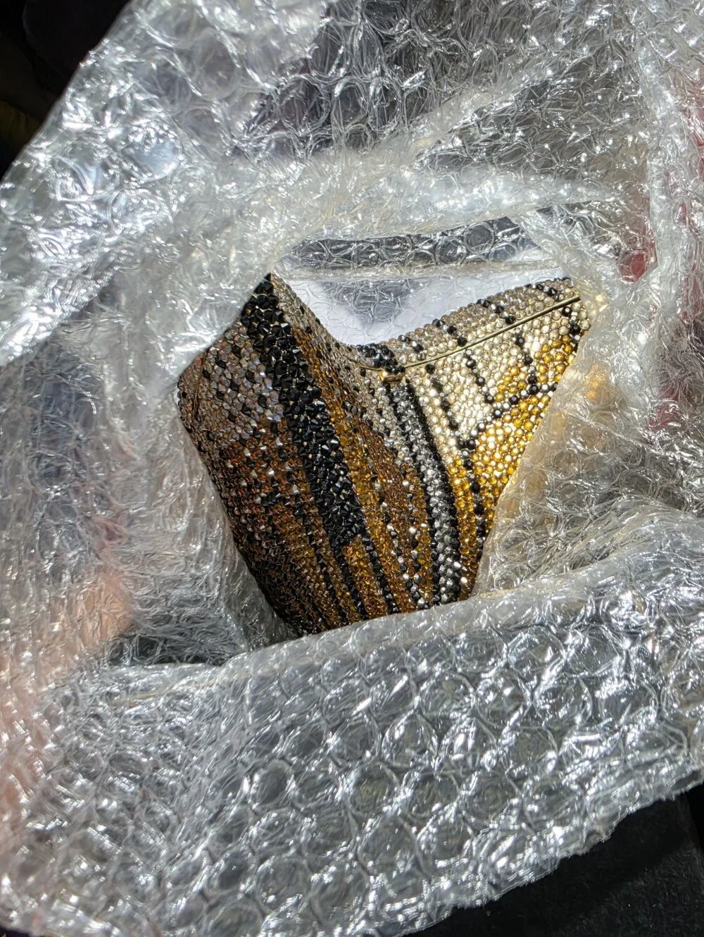 Embellished Butterfly Clutch